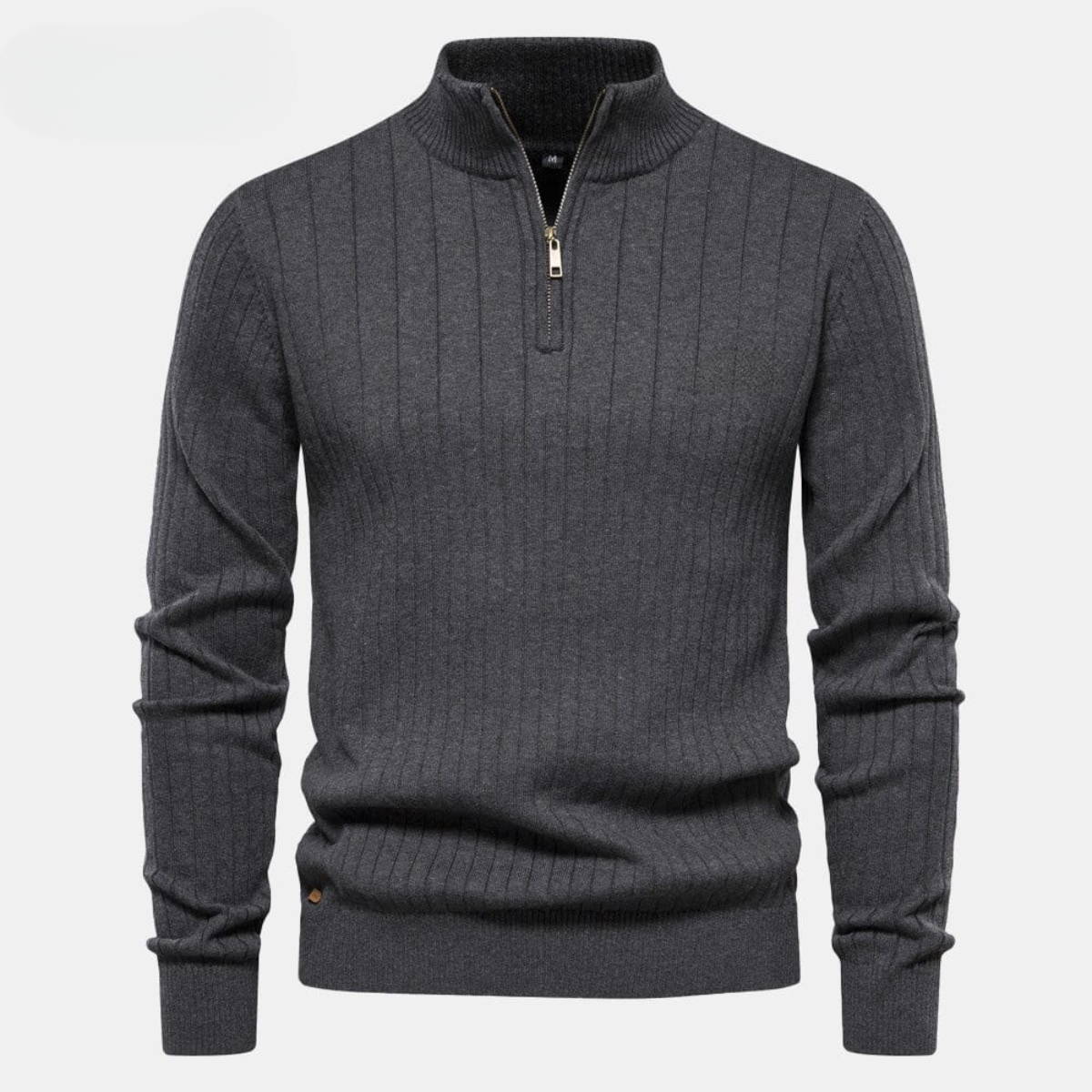 Pull en maille zippé pour homme – pull zippé en soldes