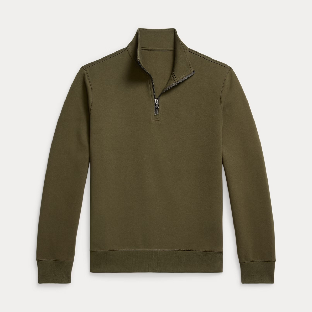 Pull-over élégant avec fermeture à demi-zip