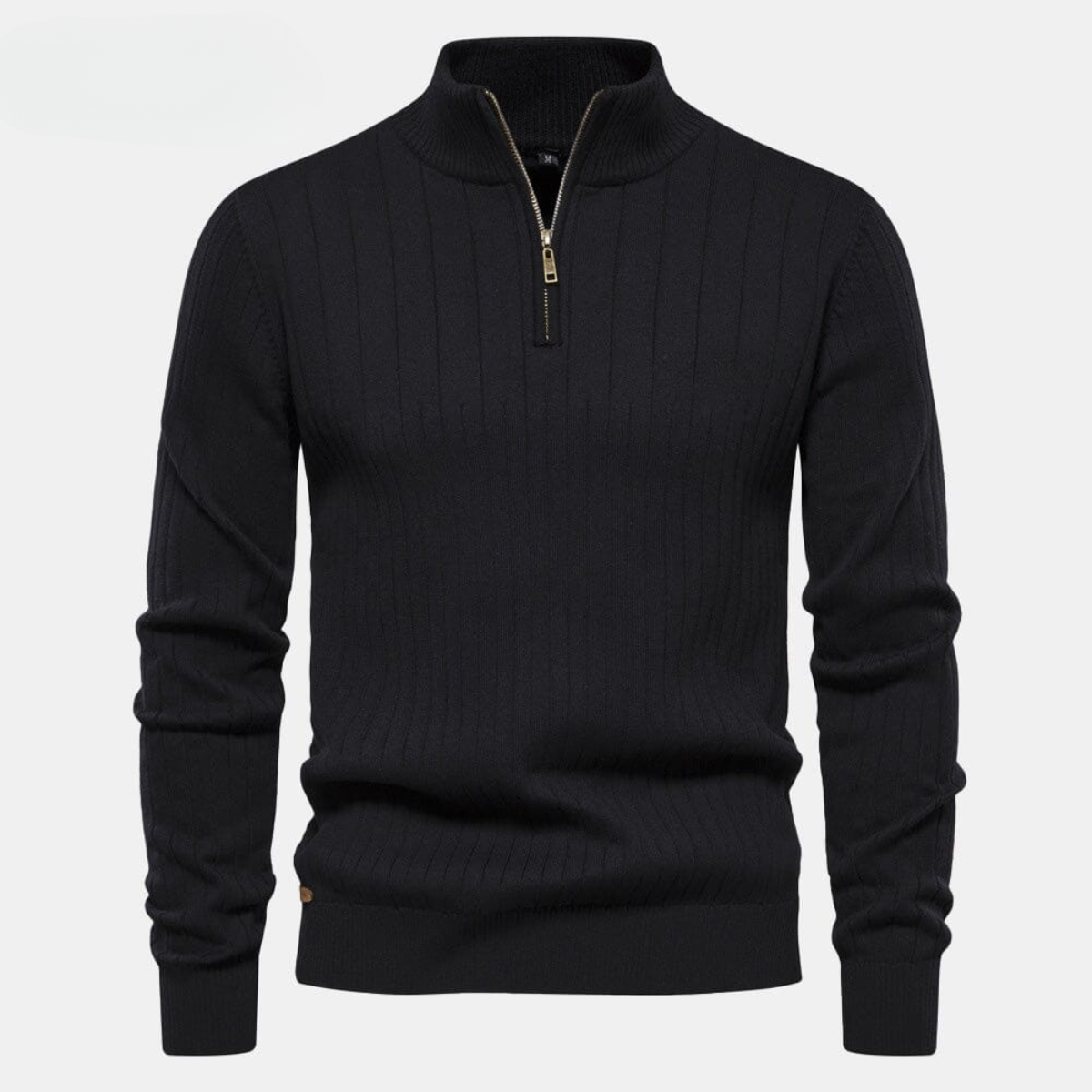 Pull en maille zippé pour homme – pull zippé en soldes