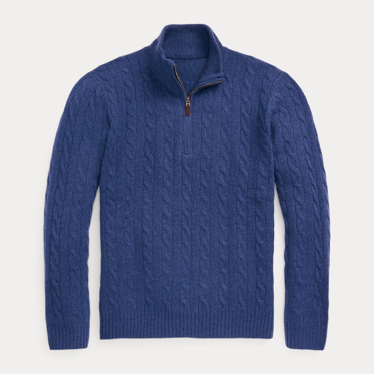 Pull en laine et cachemire luxueux avec un élégant motif torsadé