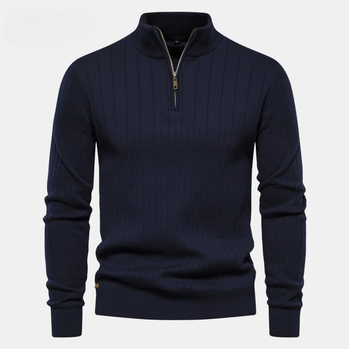 Pull en maille zippé pour homme – pull zippé en soldes