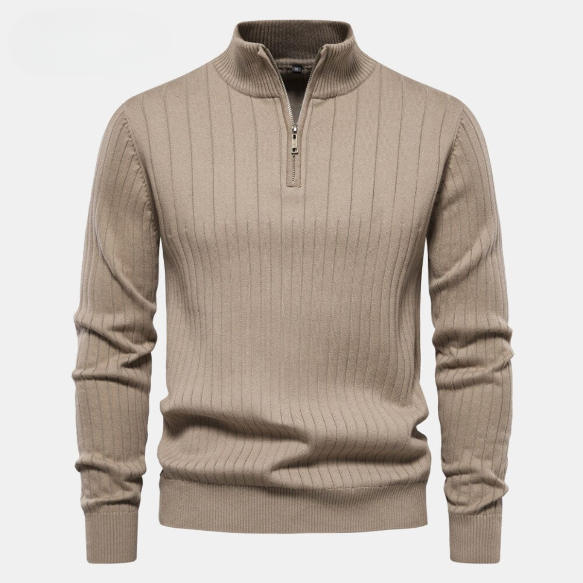 Pull en maille zippé pour homme – pull zippé en soldes